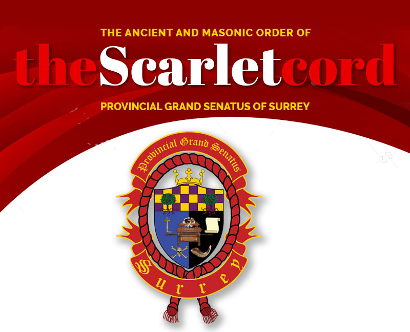 The Ancient and Masonic Order of The Scarlet Cord Provincial Grand Senatus of Surrey