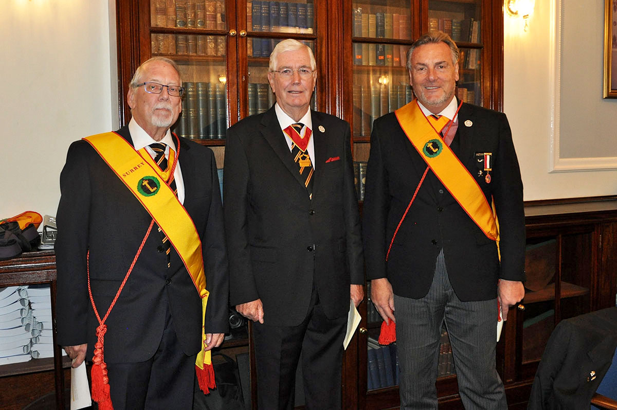 An amazing Scarlet Cord day at Mark Masons’ Hall