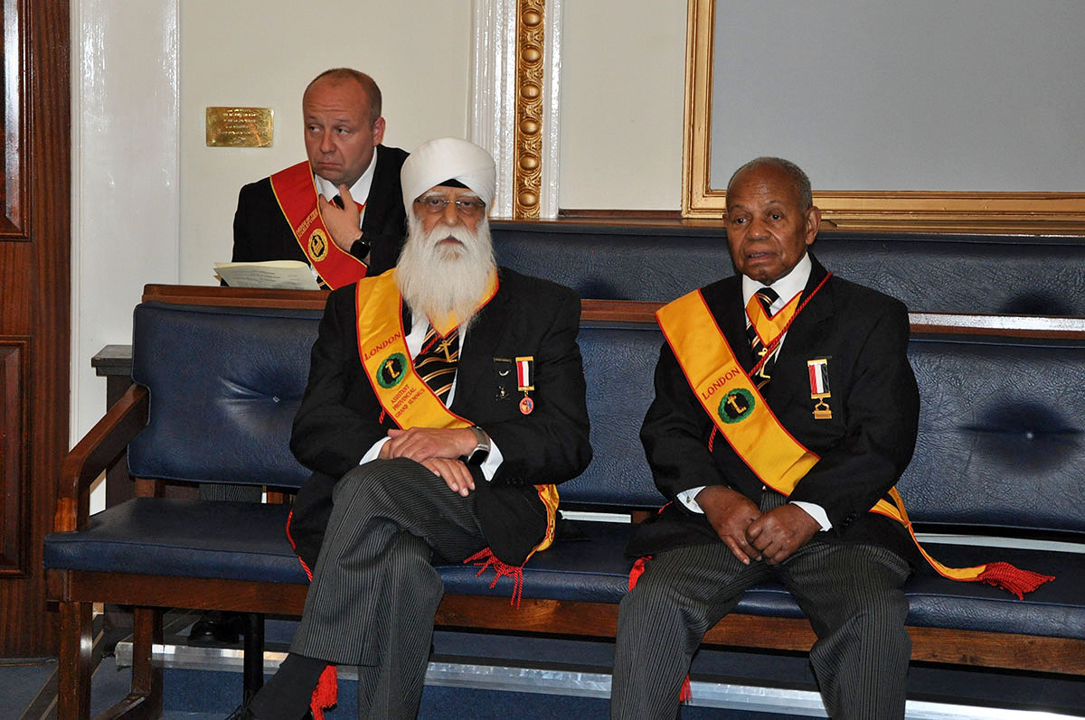 An amazing Scarlet Cord day at Mark Masons’ Hall