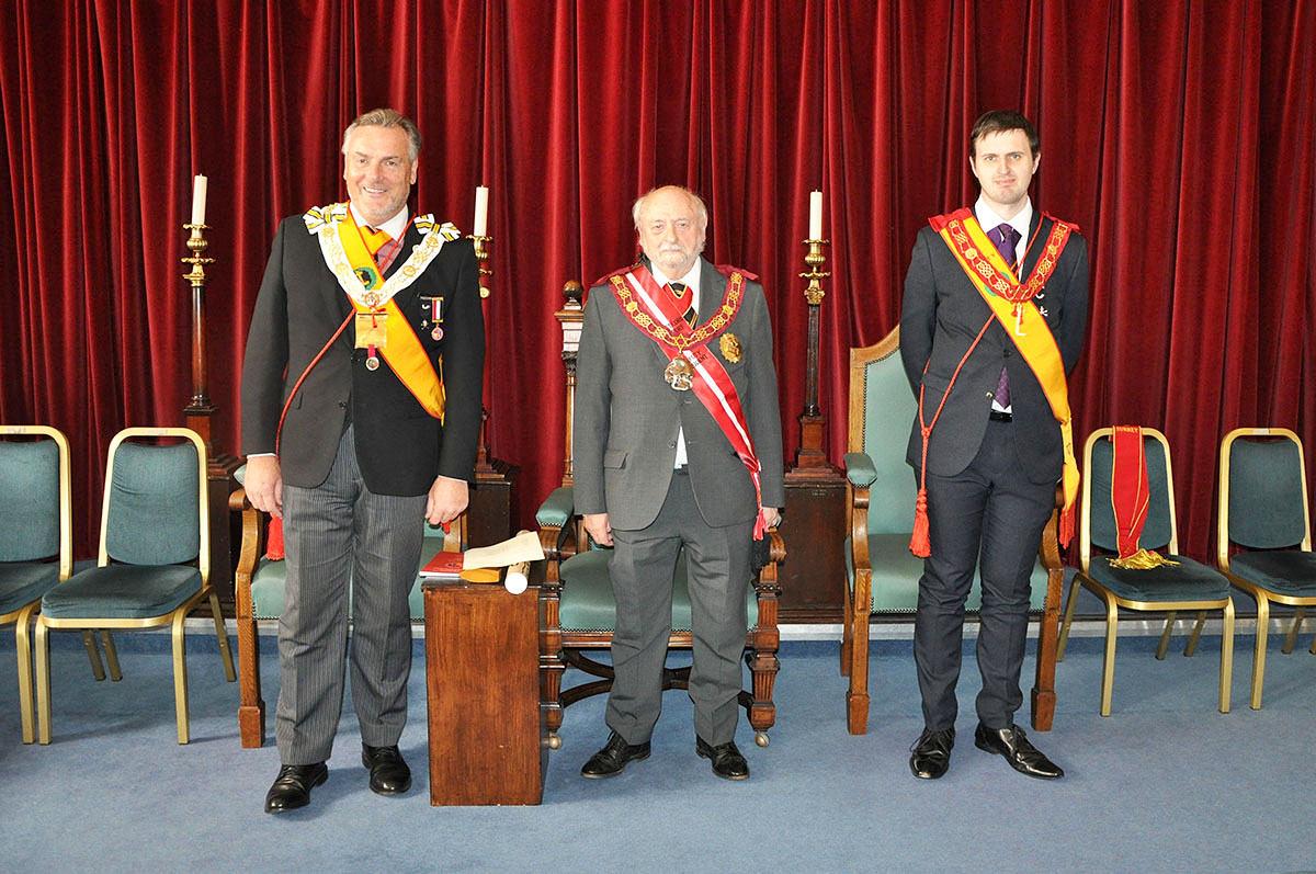 An amazing Scarlet Cord day at Mark Masons’ Hall