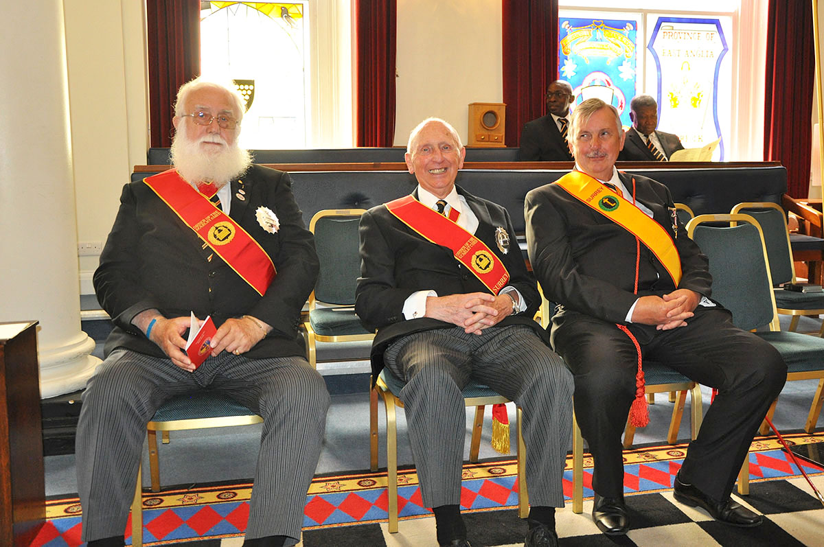 An amazing Scarlet Cord day at Mark Masons’ Hall