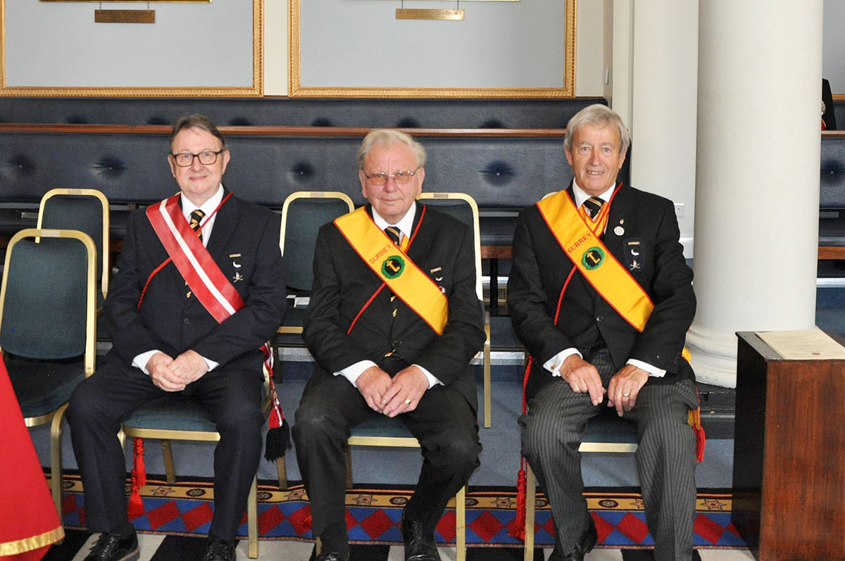 An amazing Scarlet Cord day at Mark Masons’ Hall