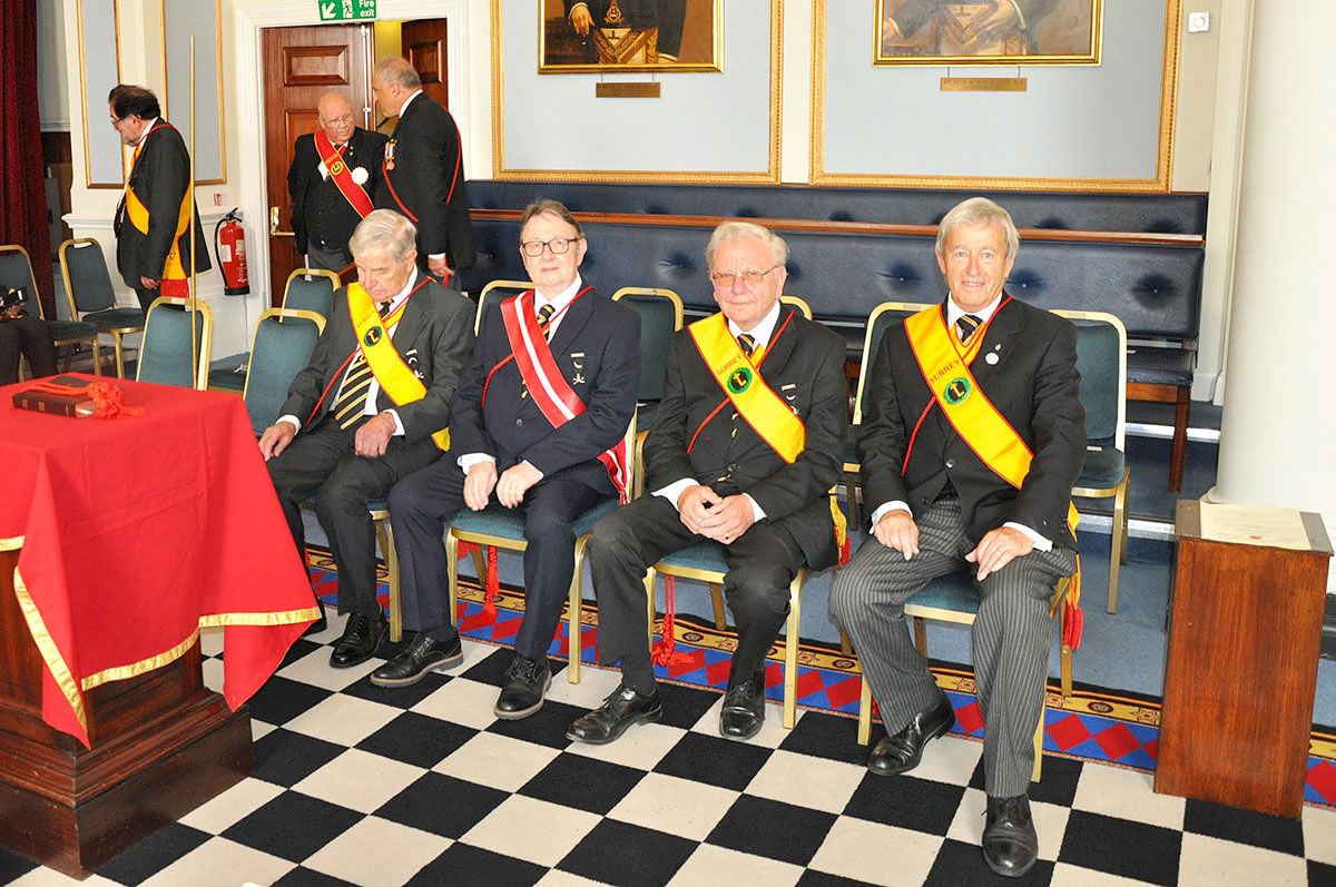 An amazing Scarlet Cord day at Mark Masons’ Hall