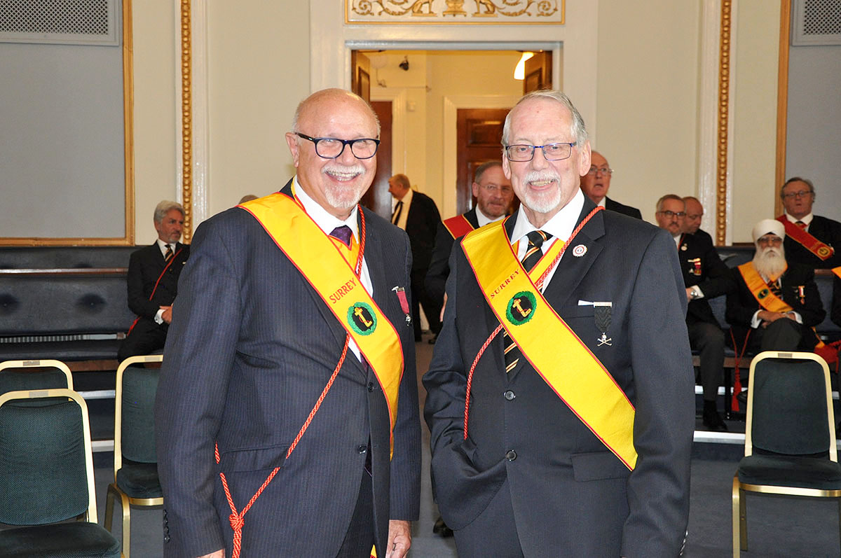 An amazing Scarlet Cord day at Mark Masons’ Hall
