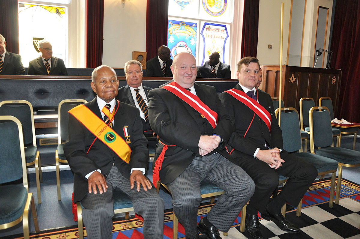 An amazing Scarlet Cord day at Mark Masons’ Hall