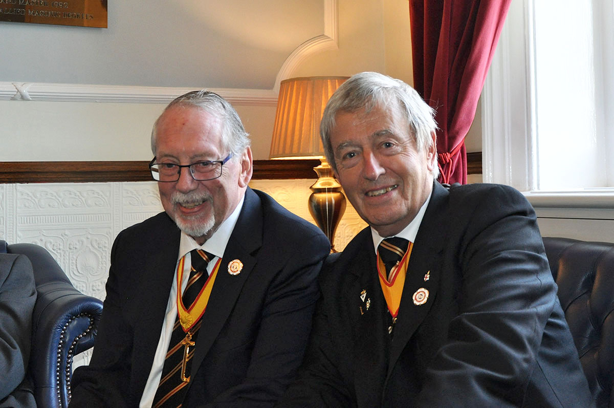 An amazing Scarlet Cord day at Mark Masons’ Hall