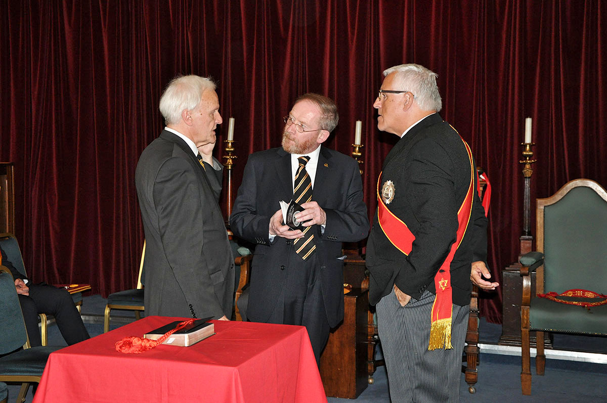 An amazing Scarlet Cord day at Mark Masons’ Hall