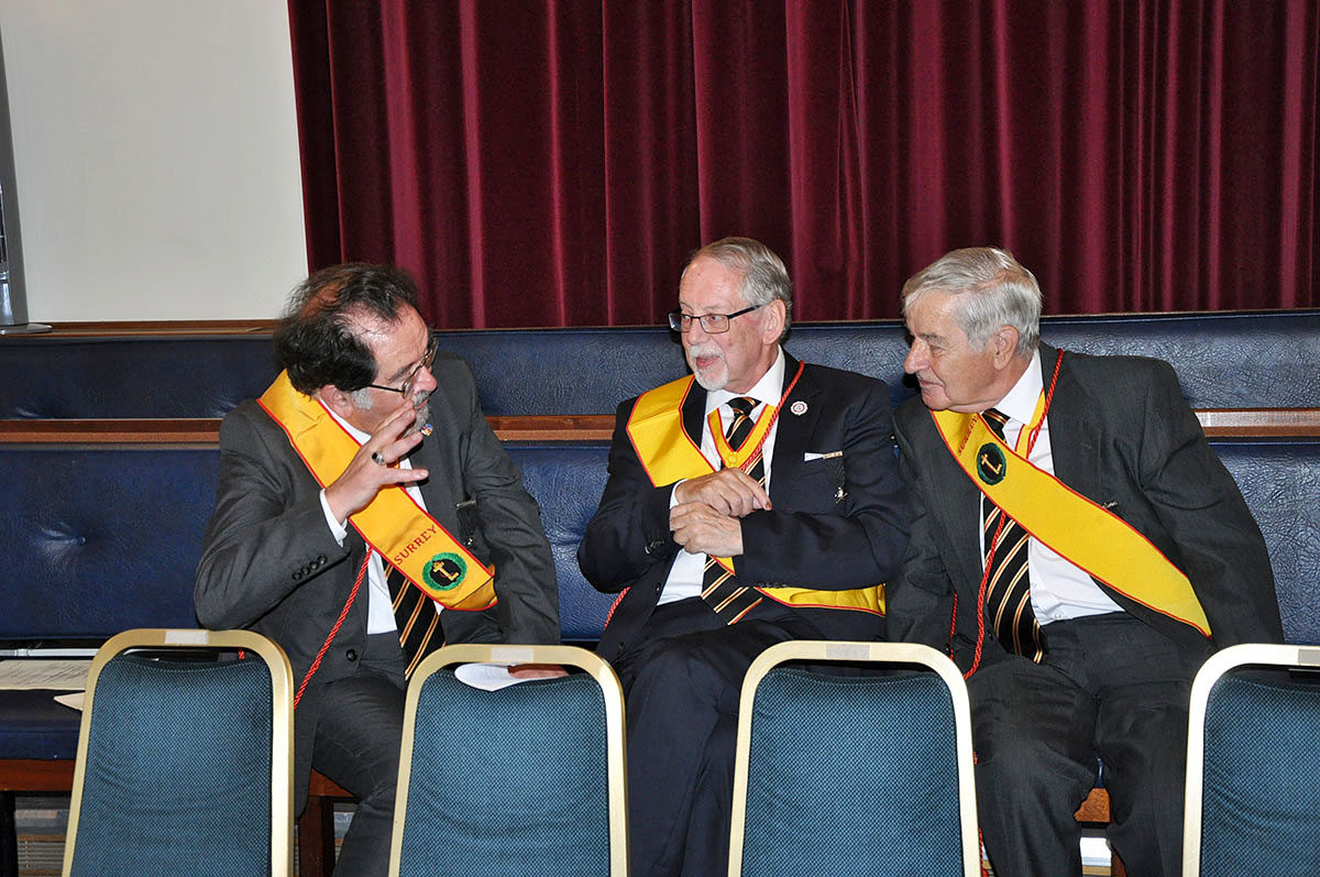 An amazing Scarlet Cord day at Mark Masons’ Hall