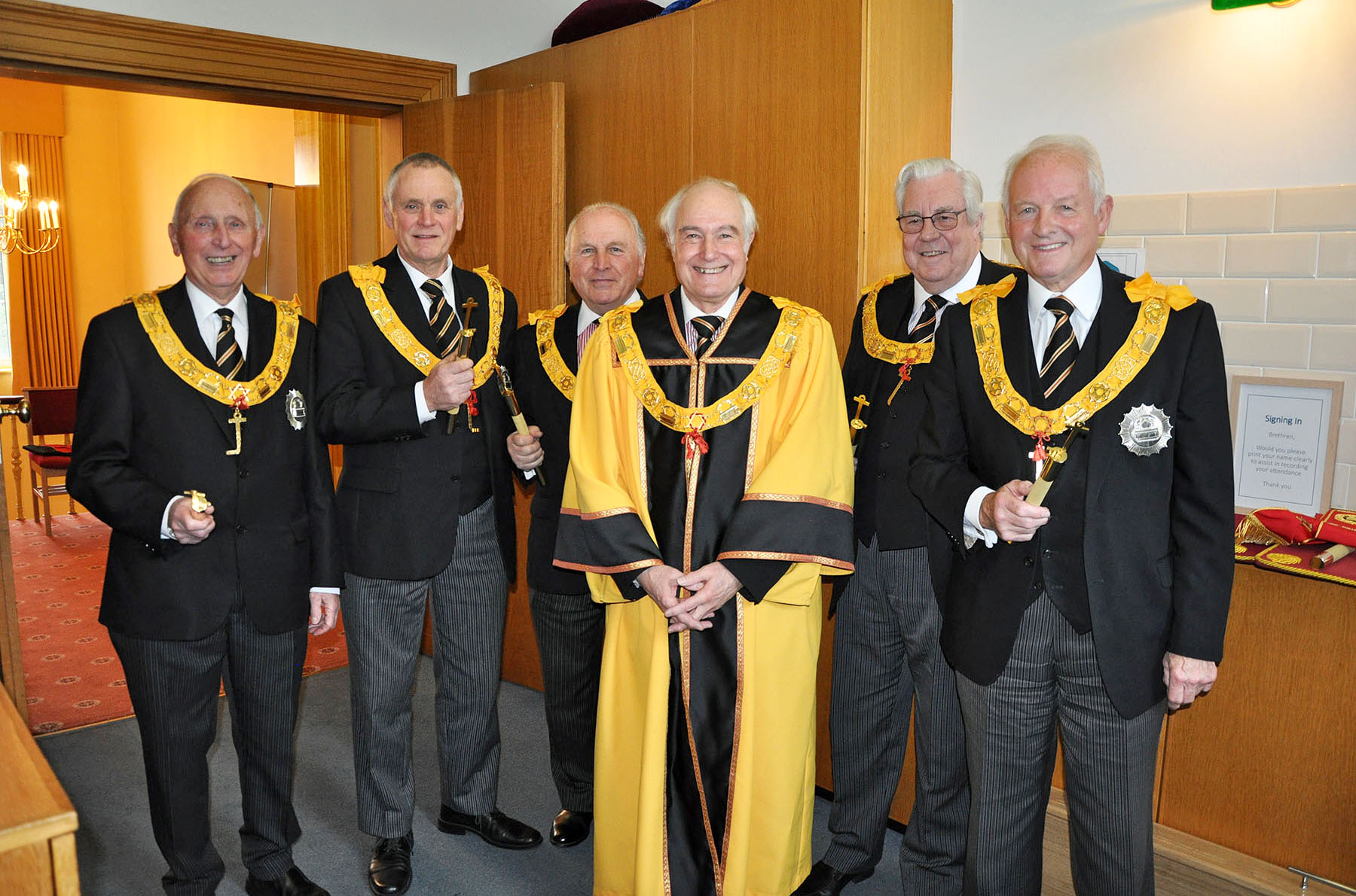 The Installation of a New Provincial Grand Summus