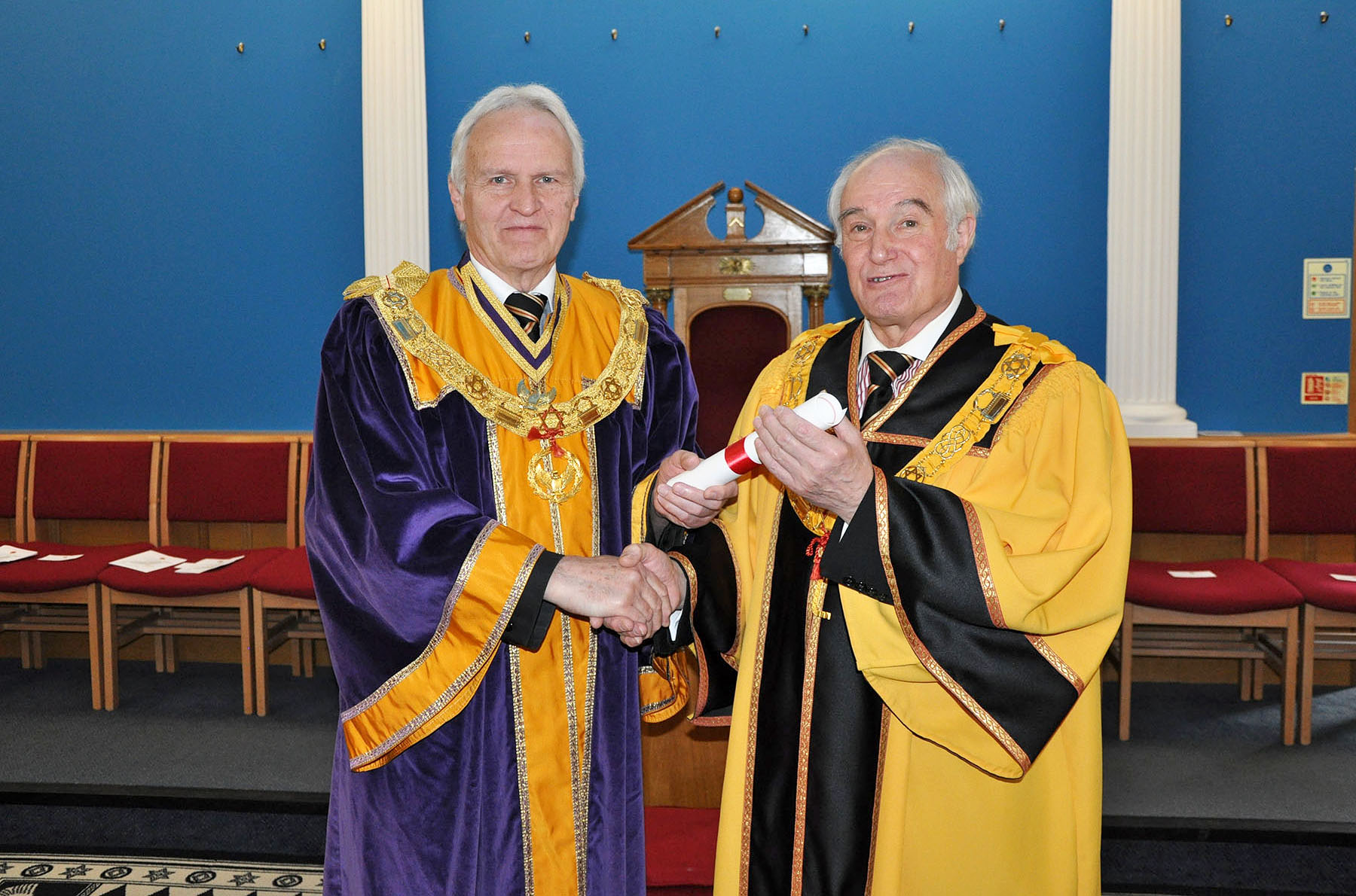 The Installation of a New Provincial Grand Summus