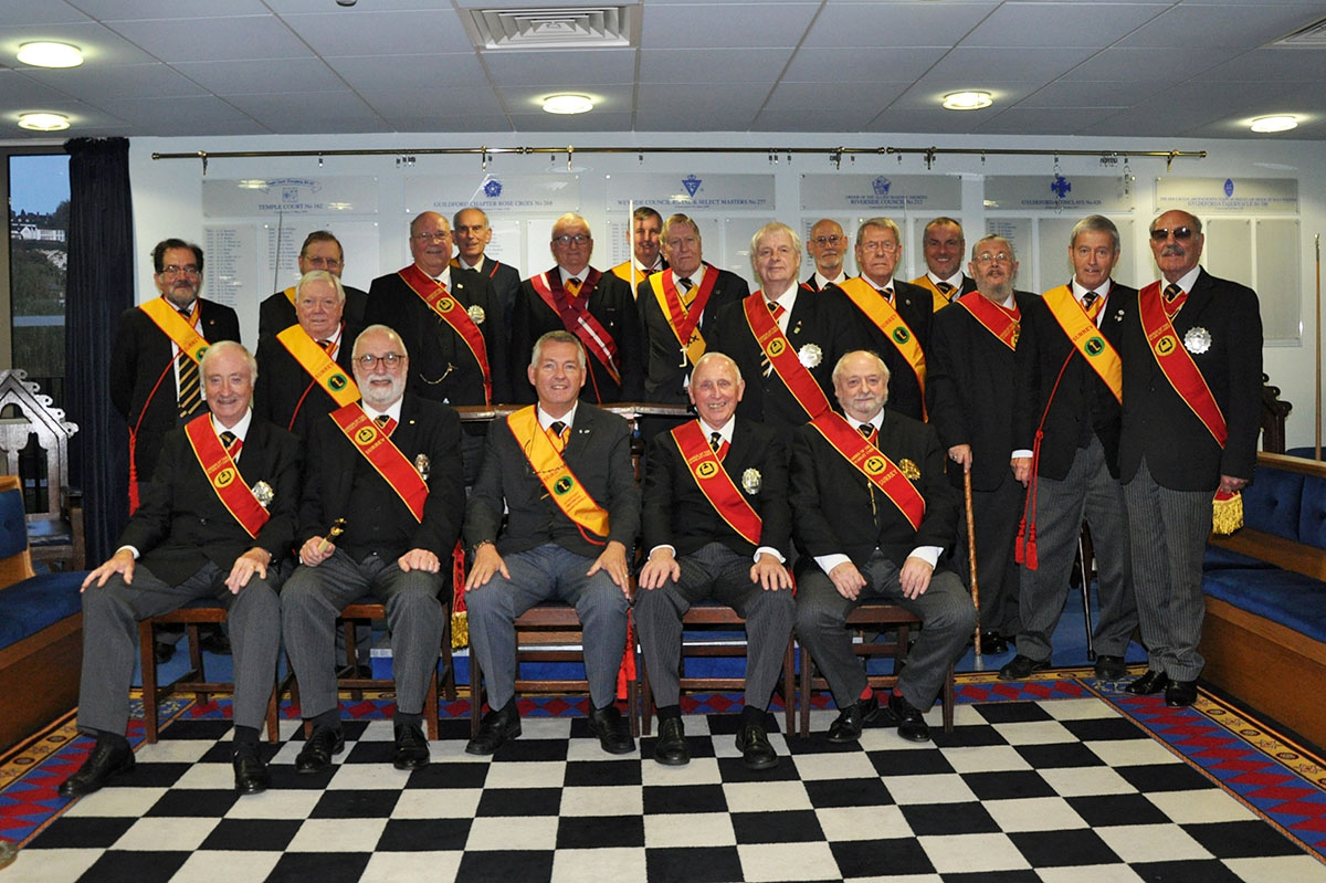 The Provincial Grand Senatus of Surrey Preparation Ceremony