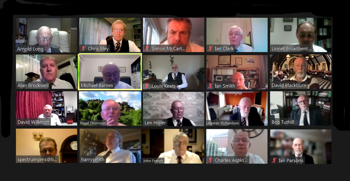 A Virtual Business Meeting of Warlingham Consistory