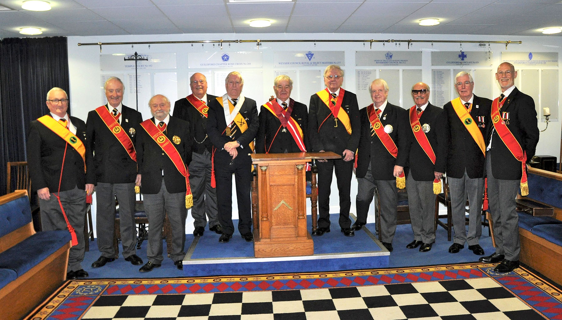 The Installation Meeting of Guildford Consistory