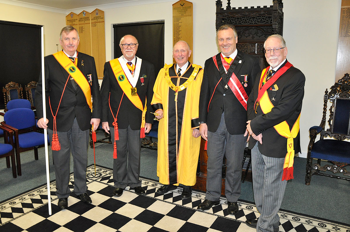 A busy afternoon for Warlingham Consistory