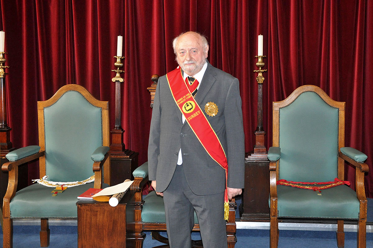 An amazing Scarlet Cord day at Mark Masons’ Hall