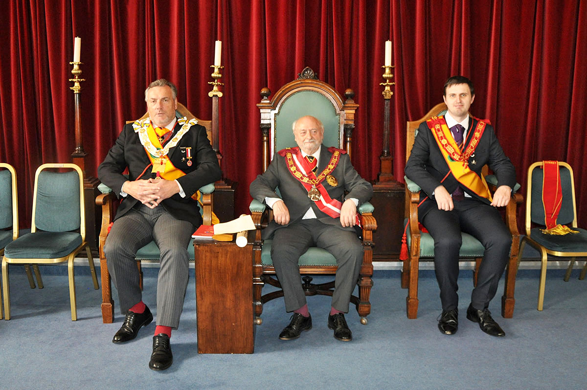 An amazing Scarlet Cord day at Mark Masons’ Hall