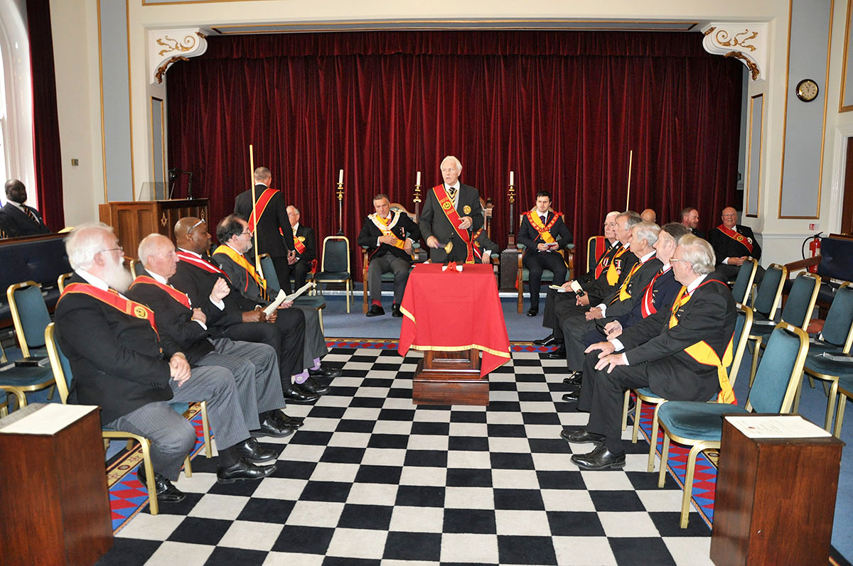 An amazing Scarlet Cord day at Mark Masons’ Hall