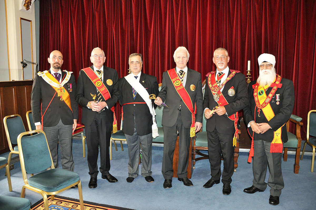 An amazing Scarlet Cord day at Mark Masons’ Hall