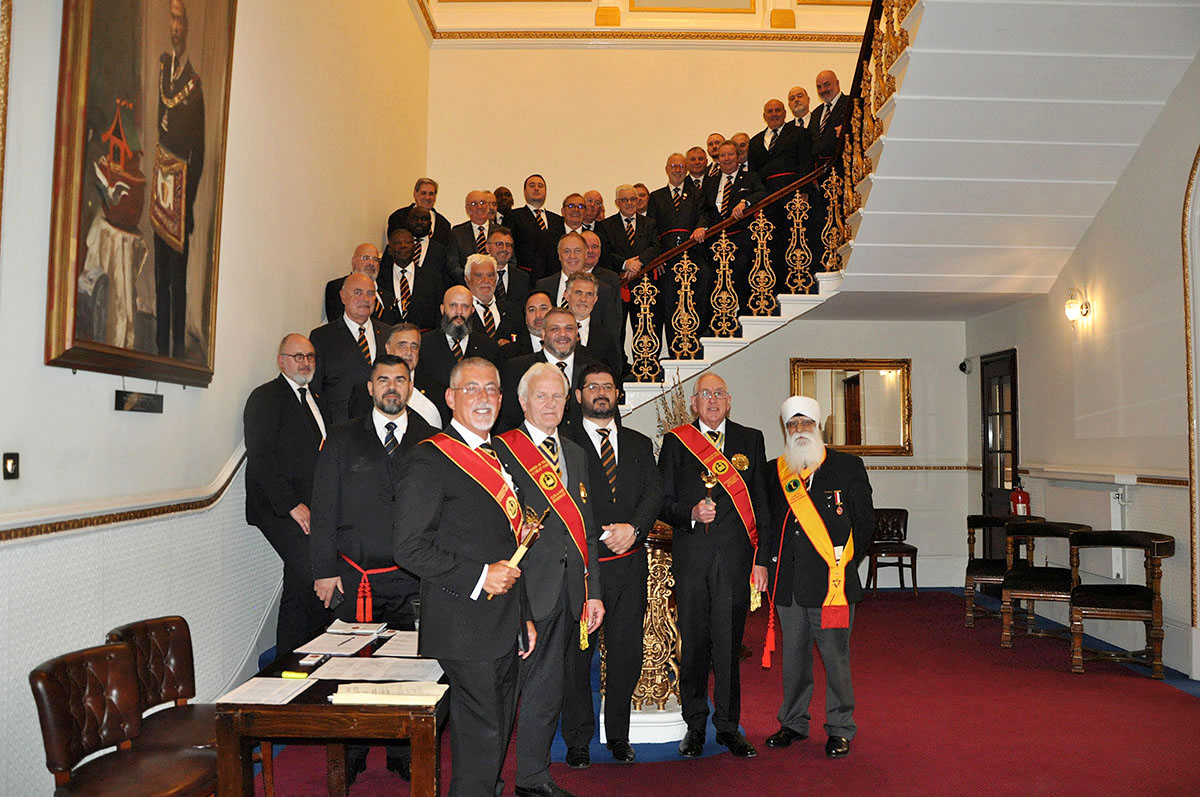 An amazing Scarlet Cord day at Mark Masons’ Hall