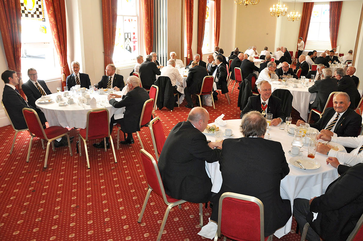 An amazing Scarlet Cord day at Mark Masons’ Hall