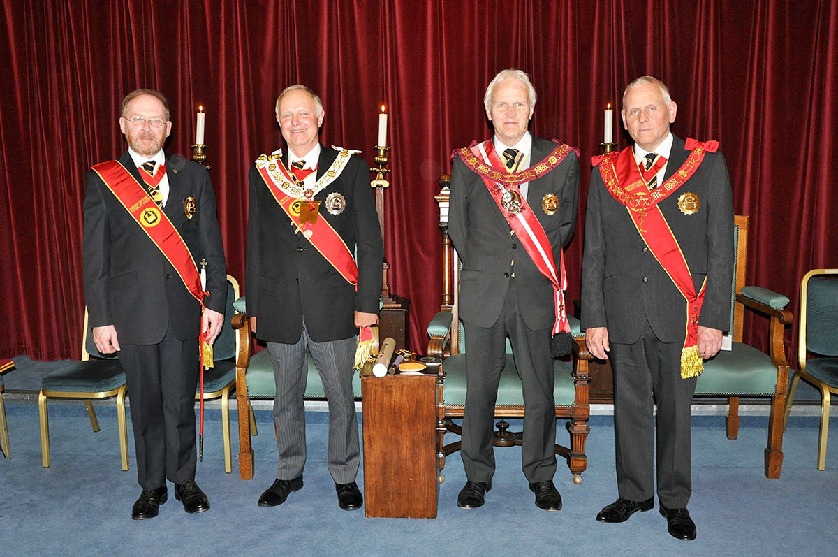 An amazing Scarlet Cord day at Mark Masons’ Hall