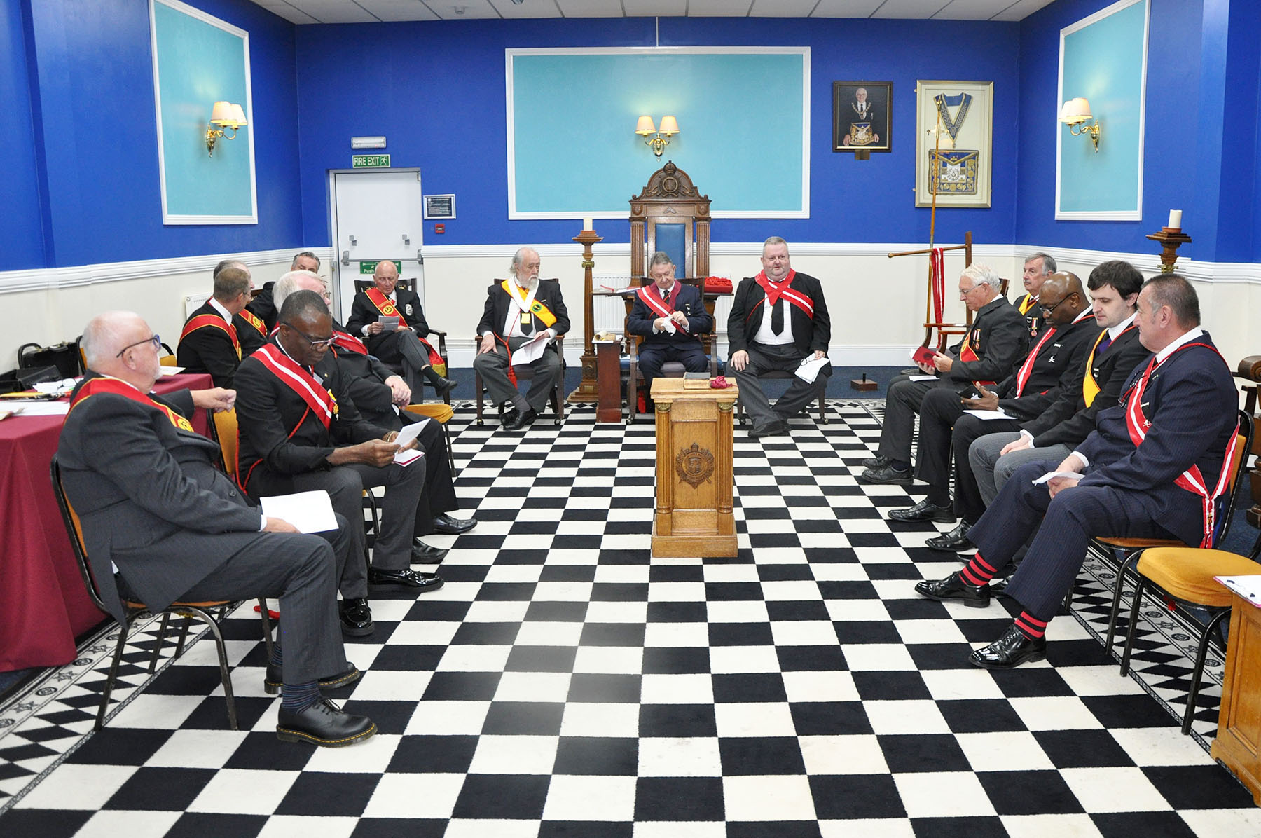 Another busy day for Hill of Zion Consistory