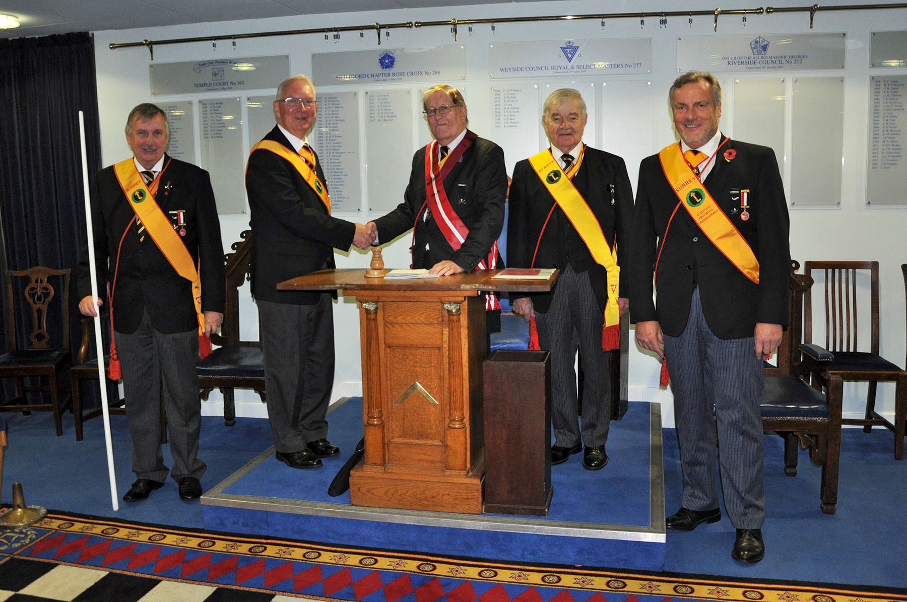 The Installation Meeting of Guildford Consistory