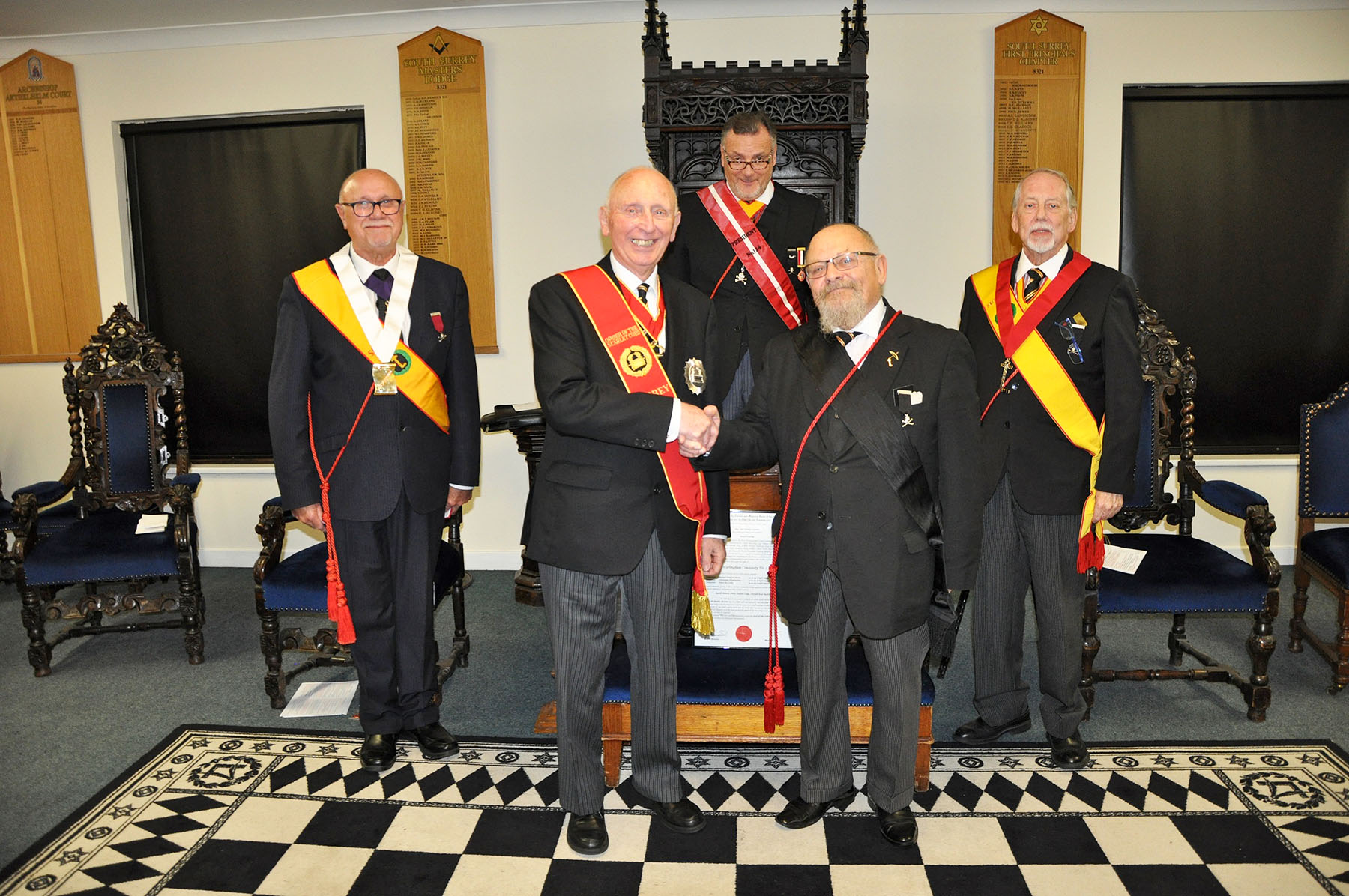 The Installation Meeting of Guildford Consistory